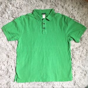 Patagonia organic cotton green polo shirt- Size S